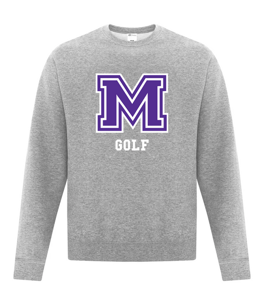 Adult Crewneck Sweatshirt - Golf