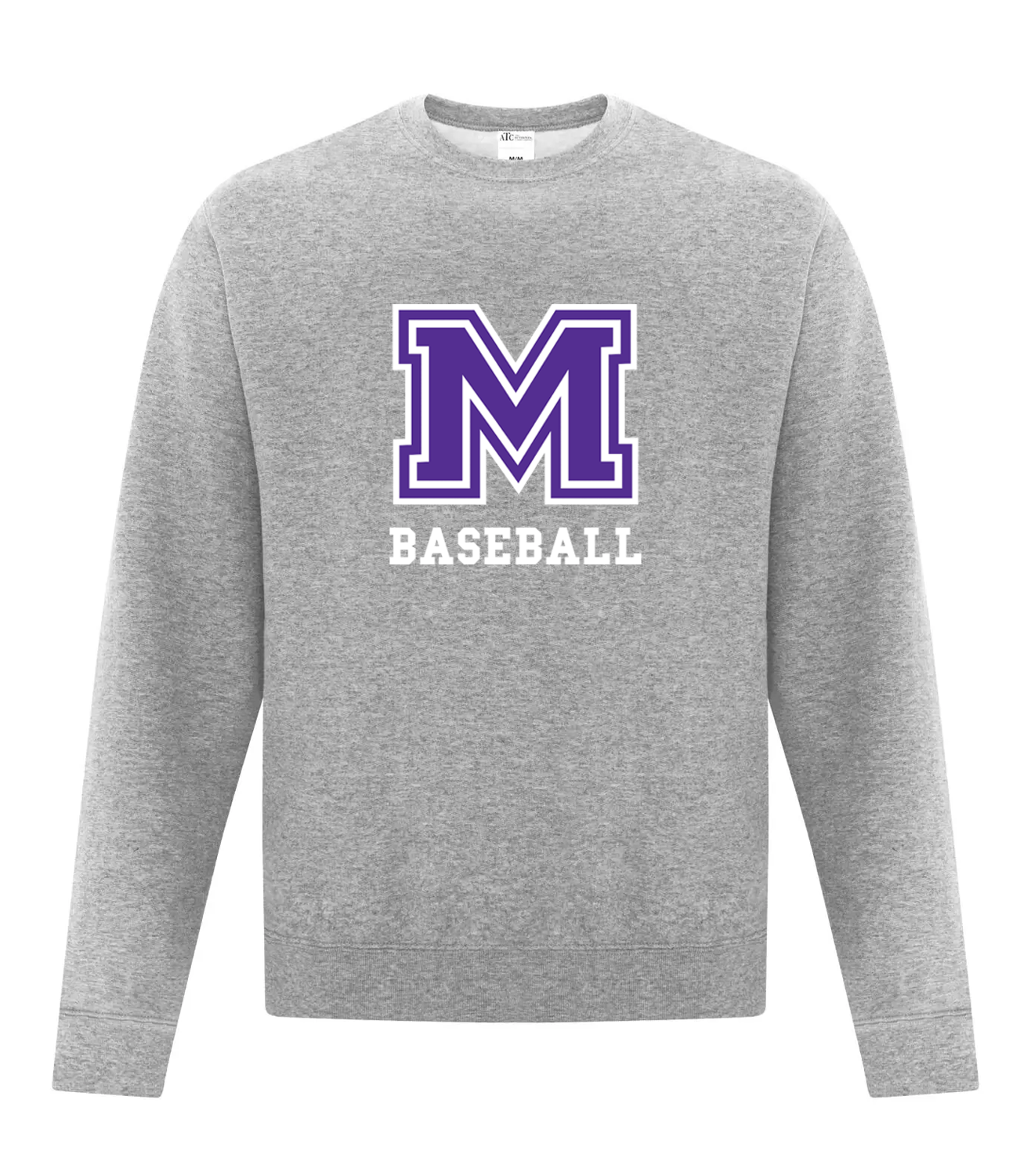 Adult Crewneck Sweatshirt - Baseball