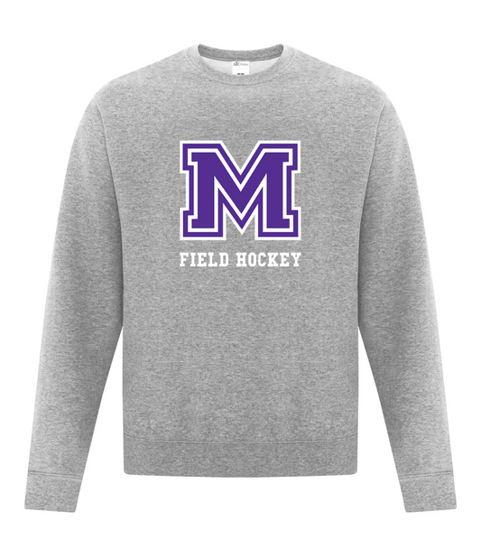 Adult Crewneck Sweatshirt - Field Hockey