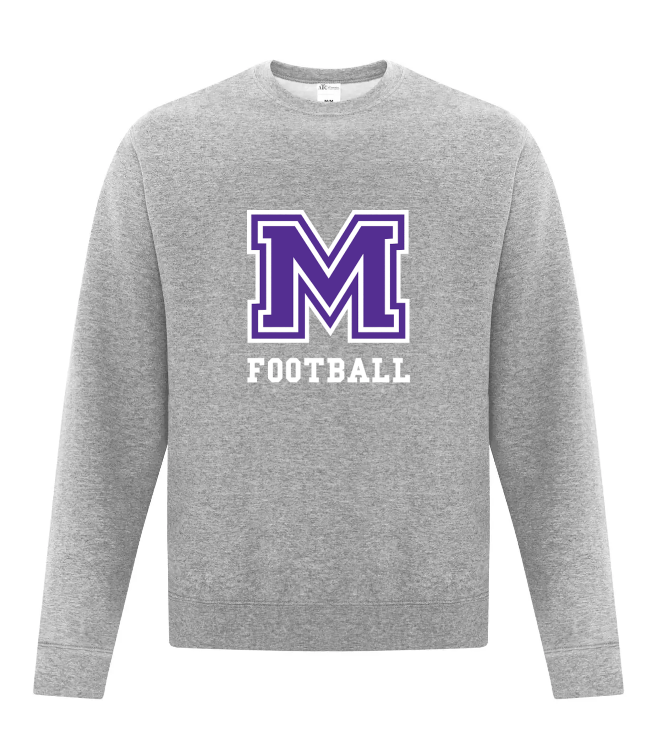 Adult Crewneck Sweatshirt - Football