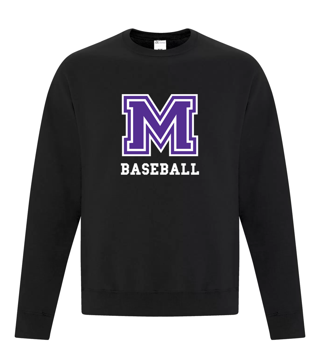 Adult Crewneck Sweatshirt - Baseball