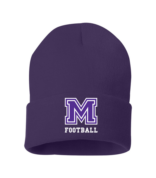 Cuffed Beanie - Football