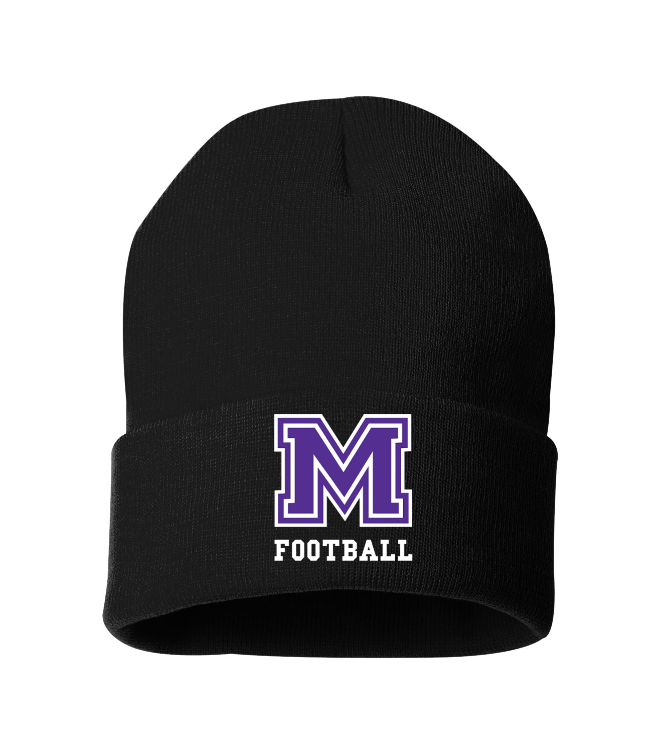 Cuffed Beanie - Football