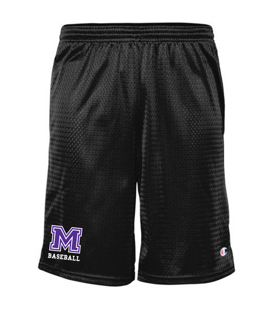 Adult Champion Mesh Short w/ Pockets - Baseball